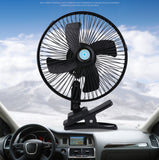 TD® NEUFU Ventilateur Oscillant sur Clip 12V 2-Vitesses Airflow Pr Home Bateau Camion Caravane