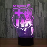 TD® Lampe optique poser décoratif tactile 7 couleurs illusion optique - modèle Messi - faible consommation câble USB 3 piles AAA