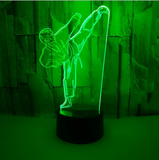 TD® Télécommande tactile colorée Taekwondo 3D light