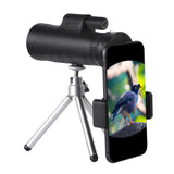 TD® Caméra de téléphone portable monoculaire 12X50 haute définition haute puissance à vision nocturne non infrarouge