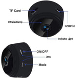 TD® mini camera espion wifi sans fil a distance surveillance infrarouge exterieur voiture detecteur de mouvement vision nocturne