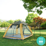 Tente de campement extérieur compacte anti-insectes