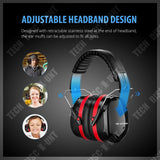 TD® Casque d'écoute Isolation acoustique Dormir Cache-oreilles pliables Protection auditive Réduction bruit Isolation acoustique Dor