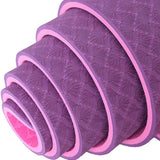 TD® Tapis de yoga classique Yoga Mat Pro TPE Eco Friendly Antiderapant Fitness Tapis d'exercice Sport 1637