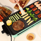 TD® Barbecue électrique four ménage électrique barbecue étagère four sans fumée petit barbecue four brochettes intérieur gril électr