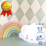TD® Creative Cloud Night Light Décoration de la chambre des enfants Lumière Bébé Allaitement Protection des yeux 16.3 * 8.6 * 10cmLE