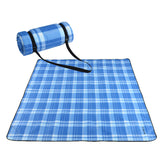 TD® Tapis de pique-nique en film d'aluminium imperméable portable en daim extérieur tapis sol épaissi de camping résistant à l'humid