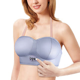 TD® Masseur de poitrine massage mammaire femmes température constante relaxation seins domicile couleur gris chauffant 3 vitesses