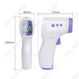 TD® Thermomètre medical électronique frontal infrarouge sans contact pour écran LCD pour adultes et enfants