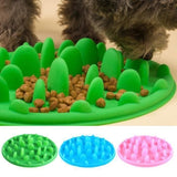 TD® Chien Chat Chiot Gamelle Bol Voyages Antidérapant Anti Glouton Lente Alimentation - Vert - Achat - Vente gamelle - Écuelle Chien
