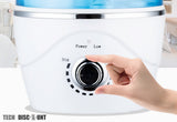 TD® Humidificateur d'Air / Réservoir d'eau transparente/ Aromathérapie muet/ Diffuseur domestique grande capacité 2 L