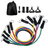 TD® Bande de Résistance/  Élastiques Musculation Set/ Latex Fitness Exercice / Kit avec Ancre de Porte/Poignées/Sangle de Cheville