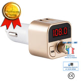 TD® Transmetteur de Voiture FM/ Double USB Bluetooth 4.1/ Chargeur Kit mains libres voiture Transmetteur FM Lecteur MP3