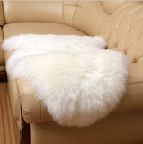 TD® Pure laine tapis chambre chevet couverture en peluche tapis de sol cheveux longs baie vitrée coussin canapé coussin antidérapant