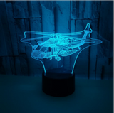TD® Veilleuse 3D pour avion