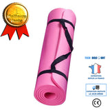 TD® Petit tapis de yoga épais et durable de 15 mm Tapis de fitness sportif antidérapant Tapis antidérapant pour perdre du poids