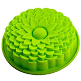 TD® Moule à pâtisserie Moule /Silicone/  Tournesol - Pâtisserie/ Chocolat / Anti-Adhésif/ Nettoyage Facile/ Vert/ Bleu/ Non Toxique