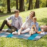 TD® Tapis de pique-nique extérieur tissu Oxford tapis de sol étanche à l'humidité portable sortie de printemps tapis de plage étanch
