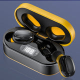 TD® Casque Bluetooth sans fil Bluetooth 5.0 Affichage numérique intelligent  Réduction du bruit  Très longue durée de vie de la batt