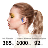 TD® Casque Bluetooth sans fil intra-auriculaire sport affichage de puissance affichage numérique réduction du bruit universel