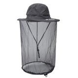 TD® Été extérieur crème solaire chapeau maille masque protecteur pêche chapeau pêcheur chapeau anti-moustique chapeau