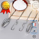 TD® Fouet électrique domestique à 7 vitesses, fouet à 4 têtes, fouet automatique haute puissance de cuisson portable