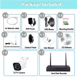 TD® Caméra de vidéosurveillance à la maison d'usine HD sécurité sans fil caméra de surveillance wifi ensemble de caméras réseau