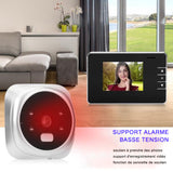 INN® Judas électronique intelligent haute définition de 2,8 pouces, sonnette vidéo automatique de vision nocturne photo et vidéo