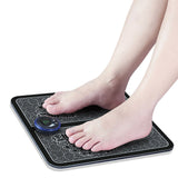 TD® Masseur de pieds intelligent EMS coussin de massage des pieds d'impulsion d'acupoint coussin de pied de machine de pédicure port