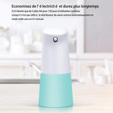 TD® Distributeur de savon automatique en mousse de 250 ml, capteur infrarouge sans contact pour salles de bains, hôtels, restaurants