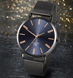 TD® Quartz Montres-bracelets Casual et Business Series Mesh montre de la ceinture cadeaux hommes 38524564