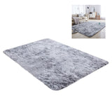 TD® tapis salon lavable moelleux gris clair anthracite shaggy chambre doux résistant anti tâche salon décoration intérieure 60 * 120