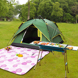 TD® Camping automatique hydraulique accru en plein air 3-4 personnes tente de camping anti-tempête camping portable compte ouvert ra