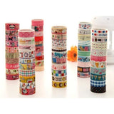 TD® Lau&Home 5M Lot DE 10 Rouleaux de Ruban adhésifs à Motifs Idéal pour Scrapbooking-activités manuelles