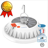 INN® Lampes de camping Lampes solaires rechargeables pour ovnis à LED Lampes d'étalage de marché nocturne mobiles pour l'extérieur