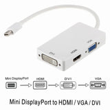 TD® Adaptateur USB vers HDMI - VGA - DVI adapter périphériques Display Port Produits Apple Microsoft surface pro 2 3 ordinateur