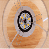 TD® Lampe de table dimmable créative en bois massif cadeau nordique alimentation chaude veilleuse