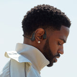 TD® Écouteurs Bluetooth sans fil non intra-auriculaires, réduction du bruit Bluetooth, véritables écouteurs à conduction osseuse.