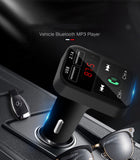 TD® Transmetteur FM  de voiture Double USB Bluetooth 4.1/ Chargeur Kit mains libres voiture Transmetteur FM Lecteur MP3