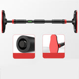 TD® Barre horizontale de porte de maison Équipement de fitness domicile d'intérieur Barre de suspension sans poinçon Traction unipol