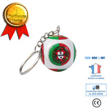 TD® Coupe d'Europe Football porte-clés Football pendentif cadeaux pour les fans de jeux allemands périphérique cadeau porte-clés