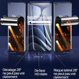 TD® Convient pour oneplus 10pro film de confidentialité film trempé film de téléphone portable film couverture plein écran anti-peep