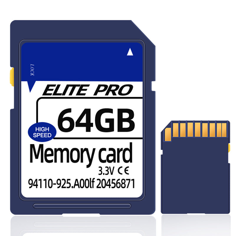 TD® Carte SD 64G carte de musique de voiture enregistreur de conduite grande carte caméra carte mémoire mémoire flash
