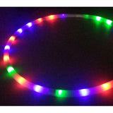 TD® Cerceau Multicolore de LED Glow Sport Hoop, Jouet pour cerceaux de Fitness de Musculation 90cm