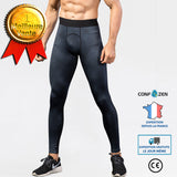Pantalon de sport Impression 3D pour homme Entraînement de course fitness PRO Collant stretch à séchage rapide Pantalon gris