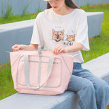 Sac de rangement sac de voyage portable sac de bagage pliable rangement cosmétique portable étanche à la poussière et à l'hum