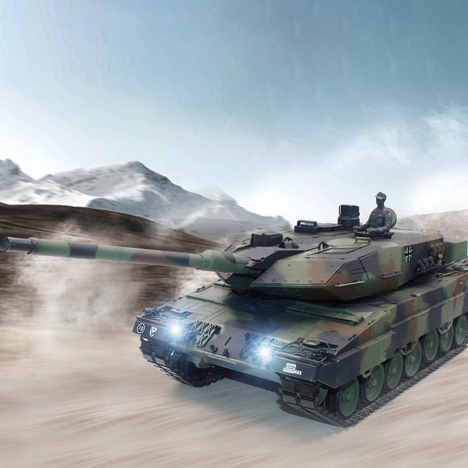 TBRICKFUNR Char lourd télécommandé, échelle 1/16, 2,4 G, proportionnel intégral, véhicule blindé militaire allemand Tiger L tout-terrain qui tire des BBS avec son simulé, fumée et lumières, cadeau TBRICKFUNR Char lourd télécommandé, échelle 1/16, 2,4 G, proportionnel intégral, véhicule blindé militaire allemand Tiger L tout-terrain qui tire des BBS avec son simulé, fumée et lumières, cadeau