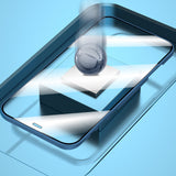 TD® Étui pour téléphone portable adapté au film de coque iphone11 intégré à 360 degrés de protection en film trempé plein écran