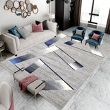TD® Imitation cachemire tapis simple salon canapé chambre couverture de chevet complète étude chaise d'ordinateur tapis de sol lavab
