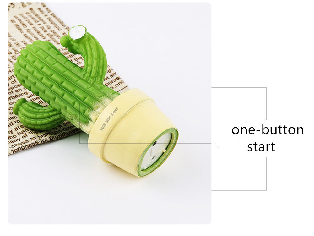 TD® Veilleuse cactus LED pour enfant forme ludique décoration intérieur extérieur cadeau solide léger utilisation simple